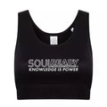 Soul Ready Skinni Fit Ladies Pattern Crop Top | Spiritual Women’s Streetwear and Gym Wear