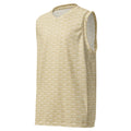 SoulReady 'Knowledge Is Power' Gold Edition Unisex All-Over Print Pattern Basketball Jersey