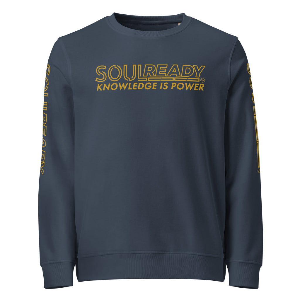 SoulReady GD1 Motivational Graphic Organic Mid-Weight Pattern Sweater